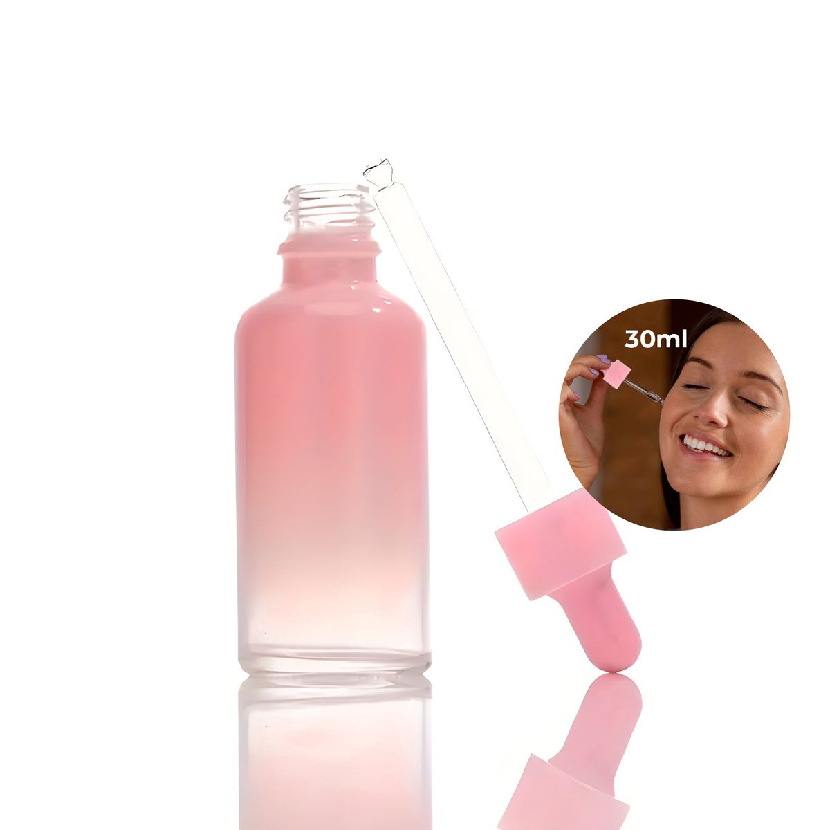 GENERICO - 24 Botellas Esencia Líquida Con Gotero Y Cabezal Goma 30ml