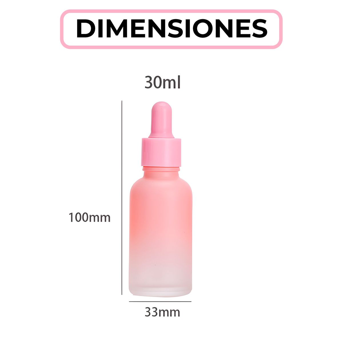 GENERICO - 24 Botellas Esencia Líquida Con Gotero Y Cabezal Goma 30ml