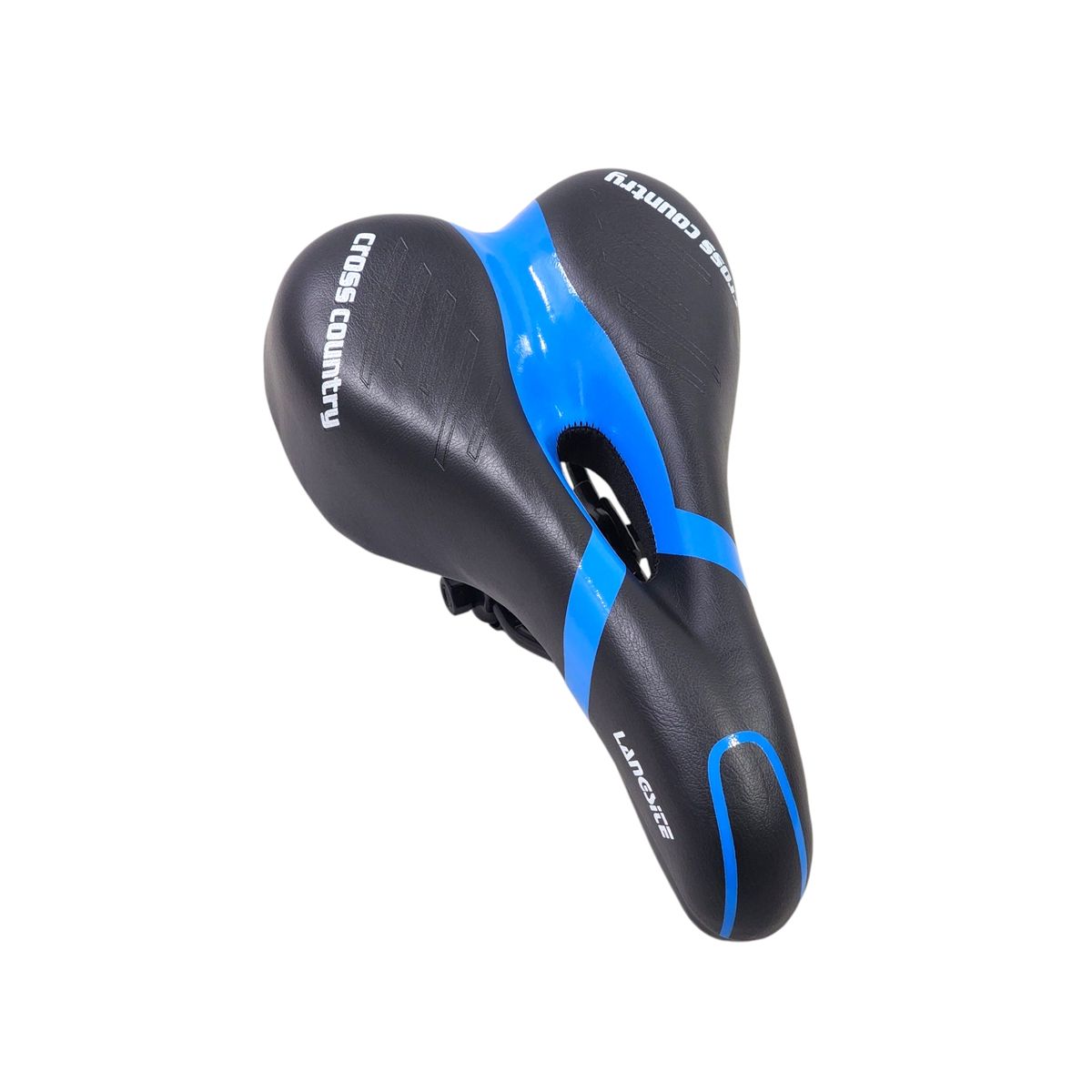 GENERICO - Silla Sillín Bicicleta anti prostático Universal Azul 18221