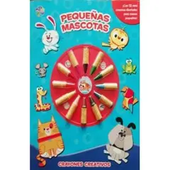 PLANETA JUNIOR - Crayones Creativos Pequeñas Mascotas