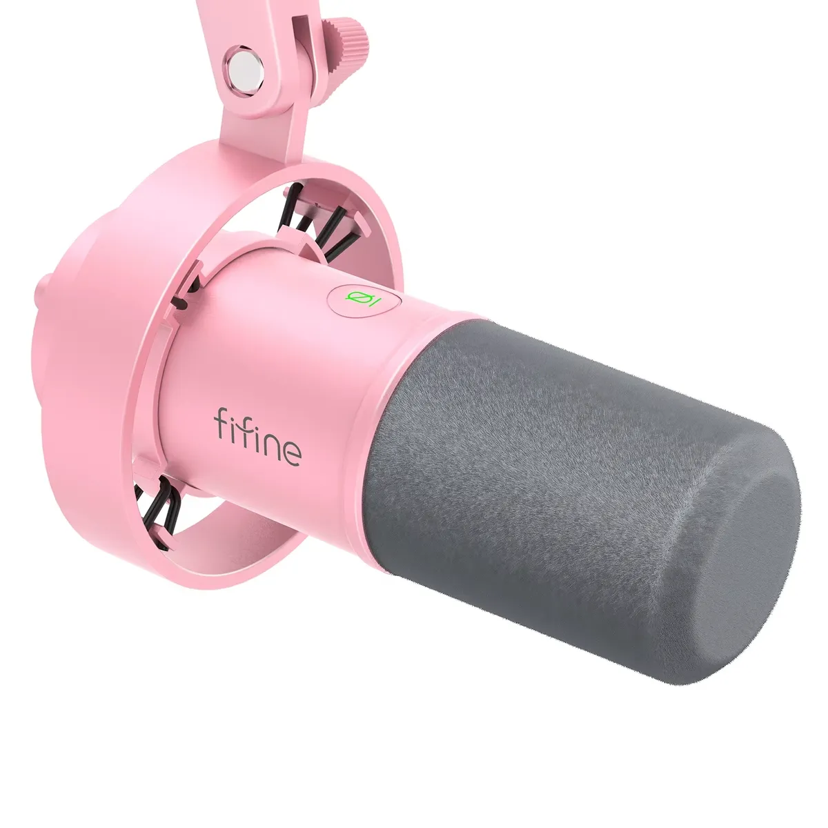 FIFINE TECHNOLOGY - Micrófono Dinámico Fifine K688 Color Rosado
