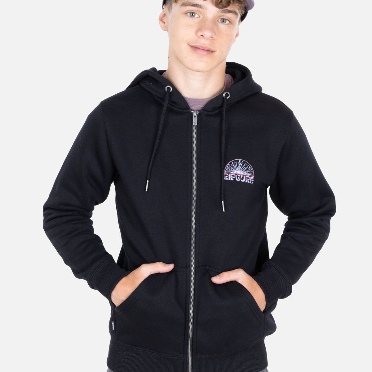 RIP CURL - Poleron FZ Zurfia Negro Infantil Rip Curl - Negro