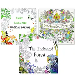 GENERICO - Set De 3 Libros De Mándalas Para Colorear