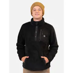 RIP CURL - Poleron Chiporro Flowza Negro Infantil - Negro