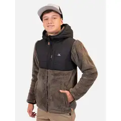 RIP CURL - Poleron Chiporro Vumare Café Infantil - Café
