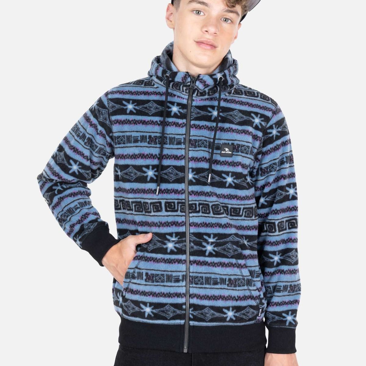 RIP CURL - Poleron Micropolar Brisea Multicolor Infantil Rip Curl - Multicolor