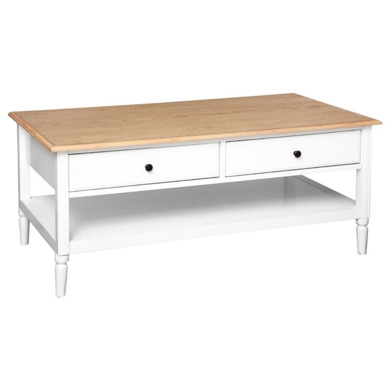 Mesa De Centro Solen 4 Cajones 110 X 60 X 47 cm