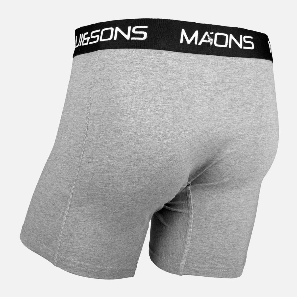 MAUI AND SONS - Boxer Kona Vibes Gris Hombre Maui and Sons - Gris