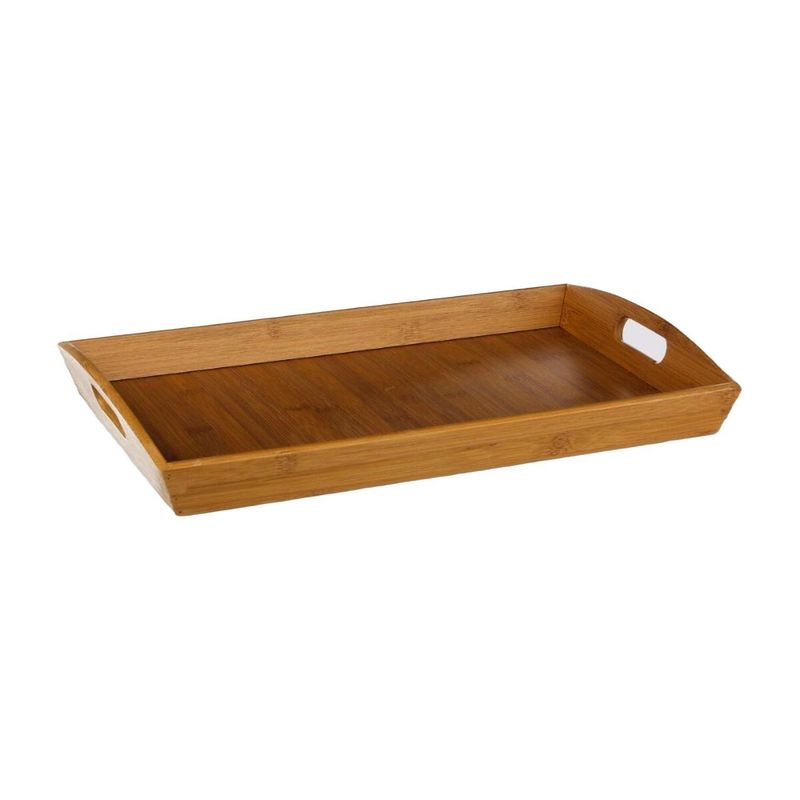 5FIVE - Bandeja Rectangular Angular 44X29 cm Bambú 5Five