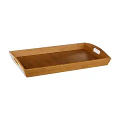 5FIVE - Bandeja Rectangular Angular 44X29 cm Bambú