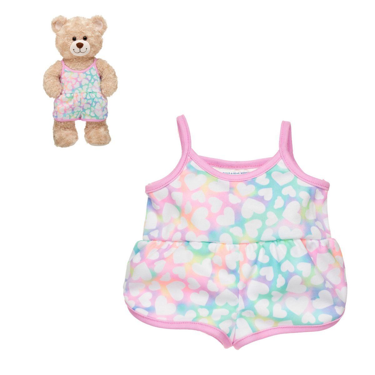 BUILD A BEAR - ENTERITOS CORAZONES PASTEL  BUILD-A-BEAR