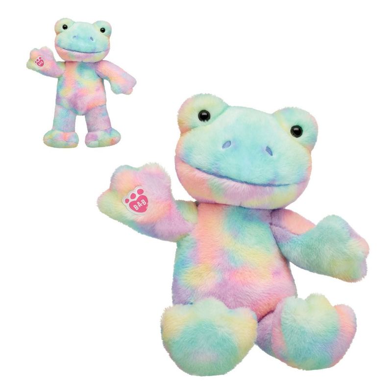 BUILD A BEAR - PELUCHE RANA TIE DYE  BUILD-A-BEAR