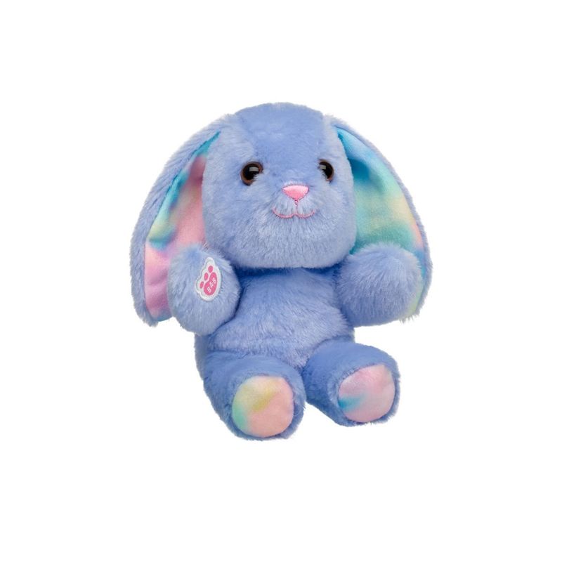 BUILD A BEAR - Peluche Build a Bear mini conejito azul pastel