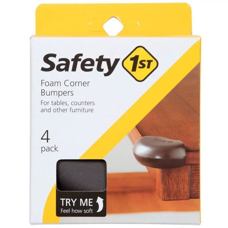 SAFETY 1ST - Kit 4 Pack Bumper Protector de Esquinas SAFETY 1ST