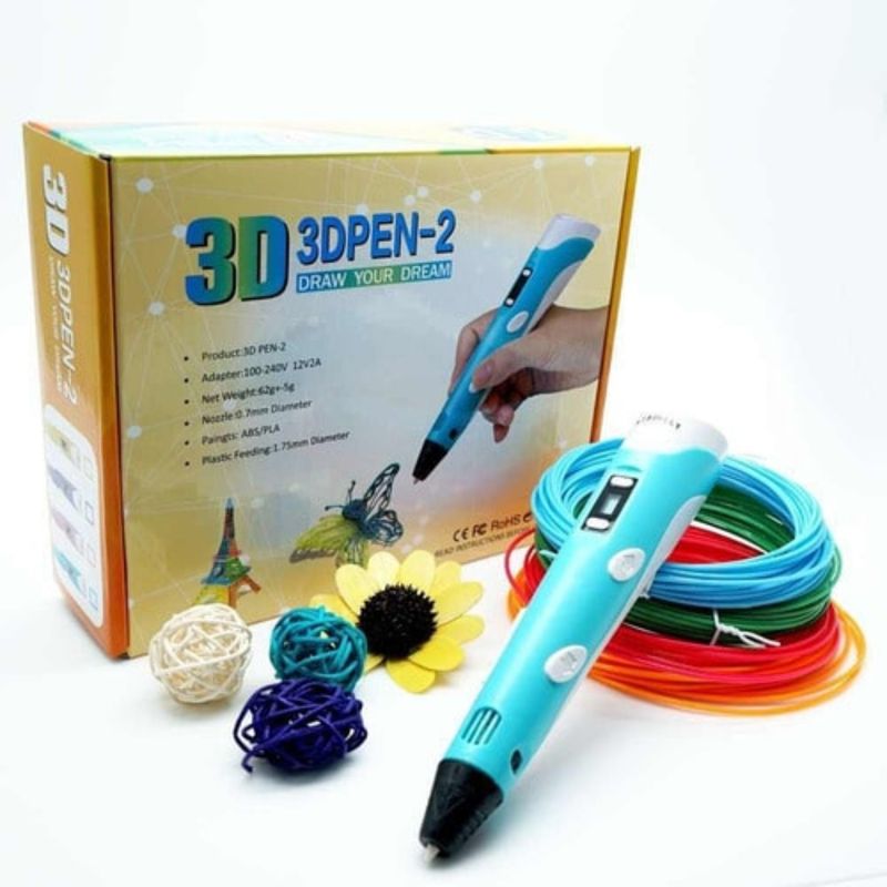 ANGELES DEL HOGAR - Bolígrafo 3D Bilvot USB con control de temperatura