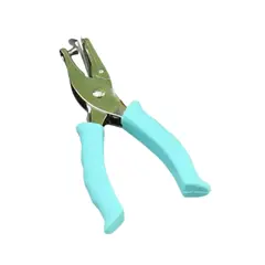 MOTARRO - Perforadora 1 Hoyo Tipo Alicate 6mm Verde Menta Macaron