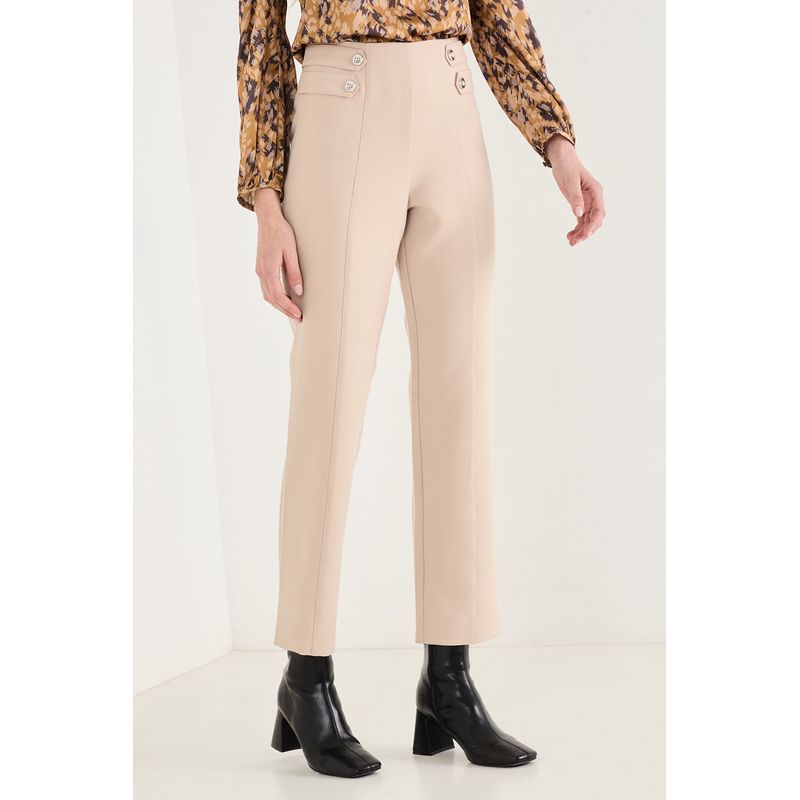 ASH - Pantalon Beige Mujer Ash