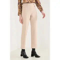 ASH - Pantalon Beige Mujer