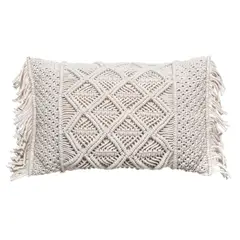 ATMOSPHERA - Cojín Macrame 30X50 cm