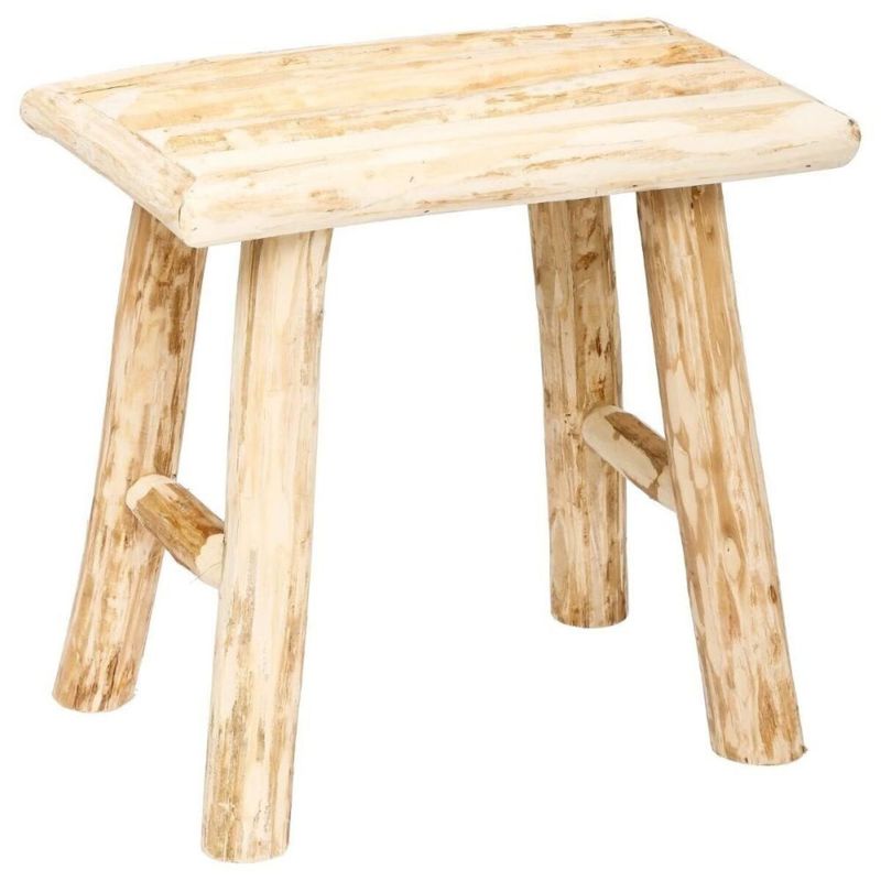 ATMOSPHERA - Taburete De Madera Woody Natural Atmosphera