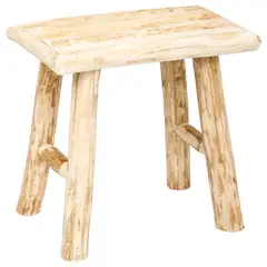 ATMOSPHERA - Taburete De Madera Woody Natural