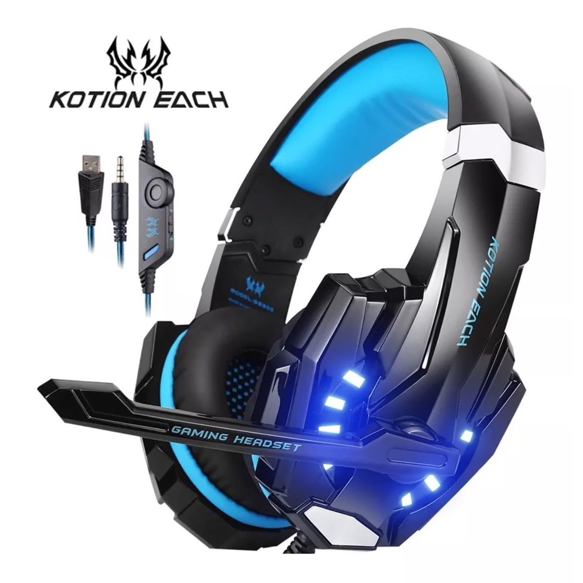 GENERICO - Auriculares Gamer con Micrófono Kotion Each G9000