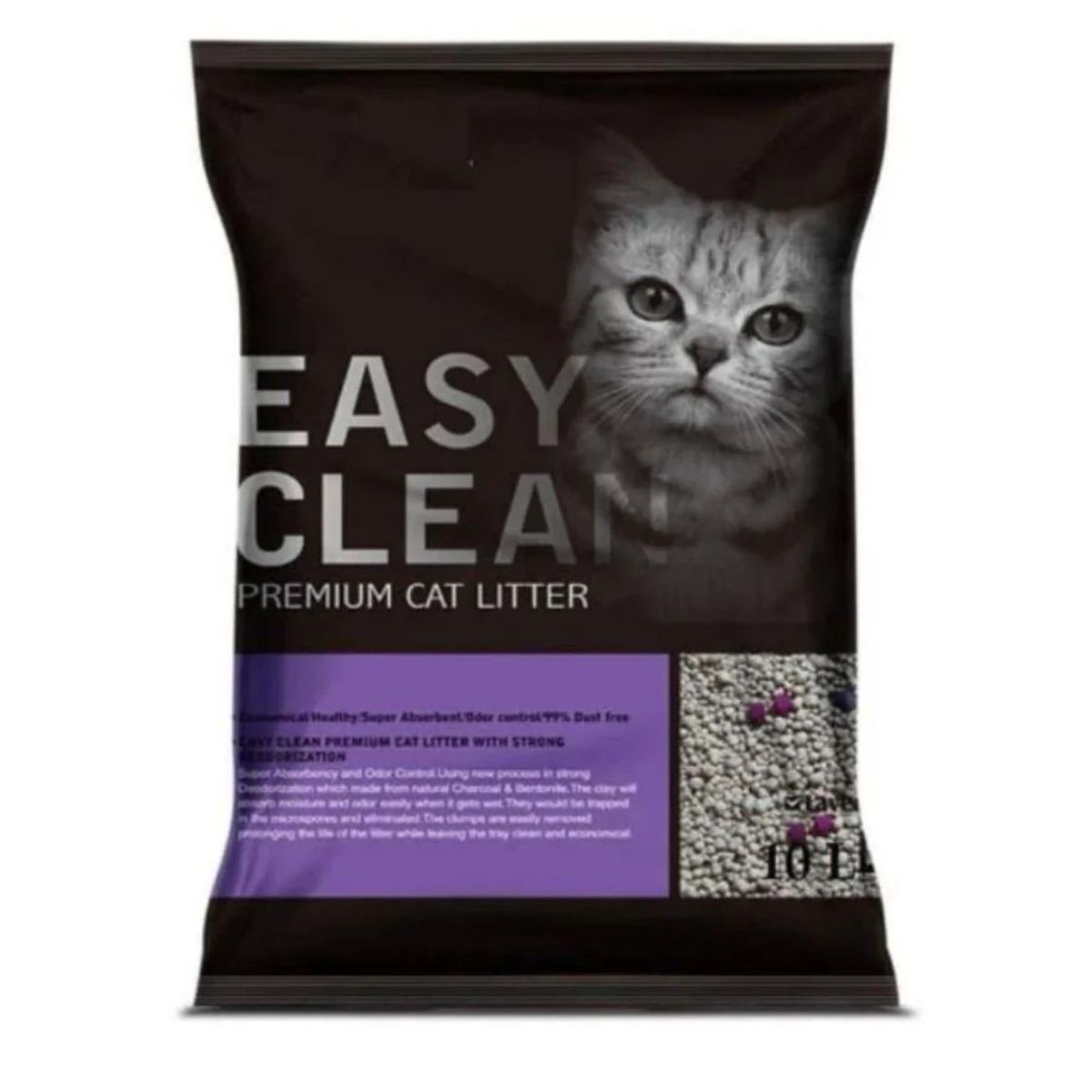 GENERICO - Arena Sanitaria Easy Clean Lavanda para gatos 8kg