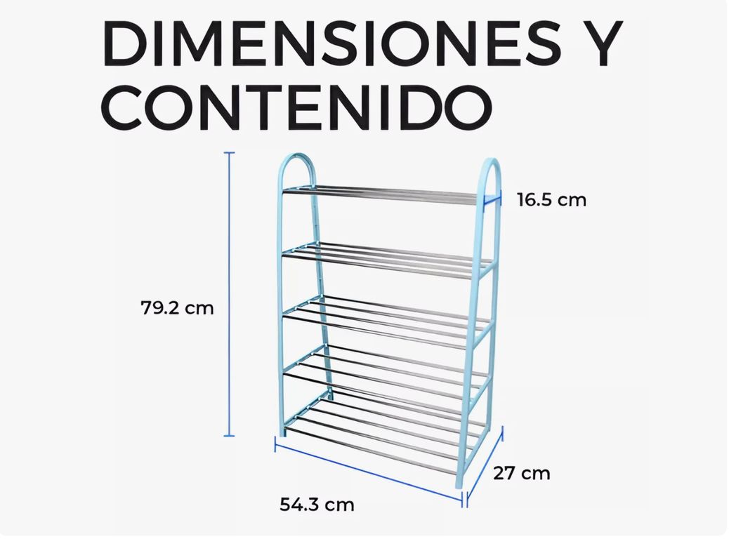 GENERICO Rack Zapatero Organizador Calzados 10 Pares Agregar a ...
