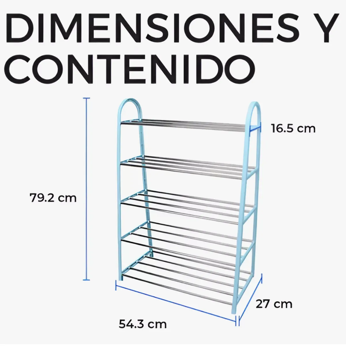 GENERICO - Rack Zapatero Organizador Calzados 10 Pares Agregar a favoritos