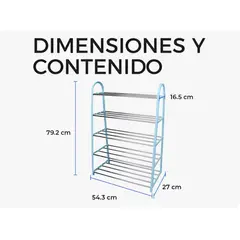 GENERICO - Rack Zapatero Organizador Calzados 10 Pares Agregar a favoritos.