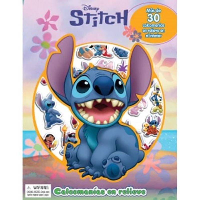 DISNEY - Disney Stitch Calcomanias En Relieve