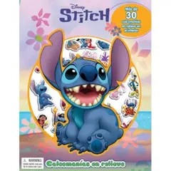 DISNEY - Stitch Calcomanias En Relieve
