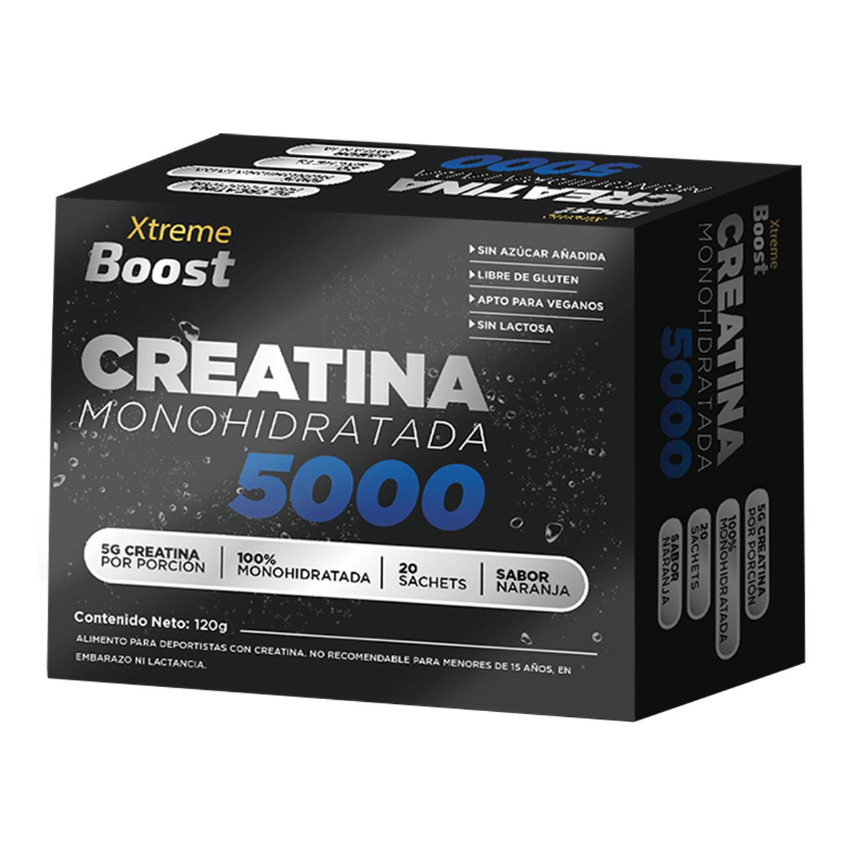 VITAENERGY - CREATINA MONOHIDRATADA XTREME BOOST 20 SACHETS