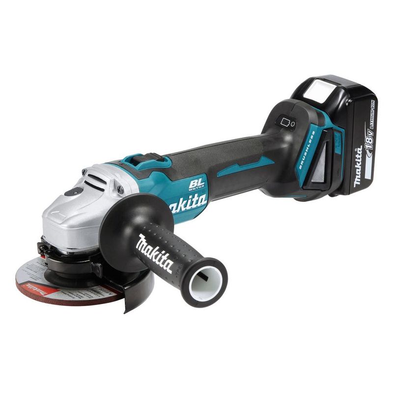 MAKITA - ESMERIL 4 12 MAKITA DGA454RF +1BAT 3AH+CARG 8500RPM