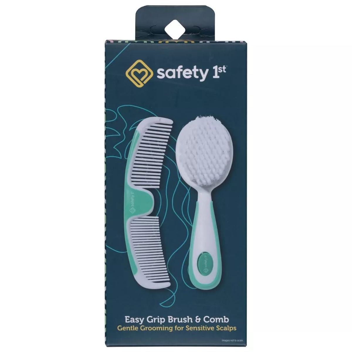 SAFETY 1ST - Set Cepillo y Peineta SAFETY 1ST Easy Grip