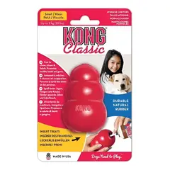 KONG - Juguete Classic Para Mascotas Perros Talla S Hasta 9 Kg
