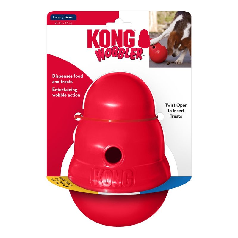 KONG - Juguete Kong Interactivo Wobbler Talla L Para Perro