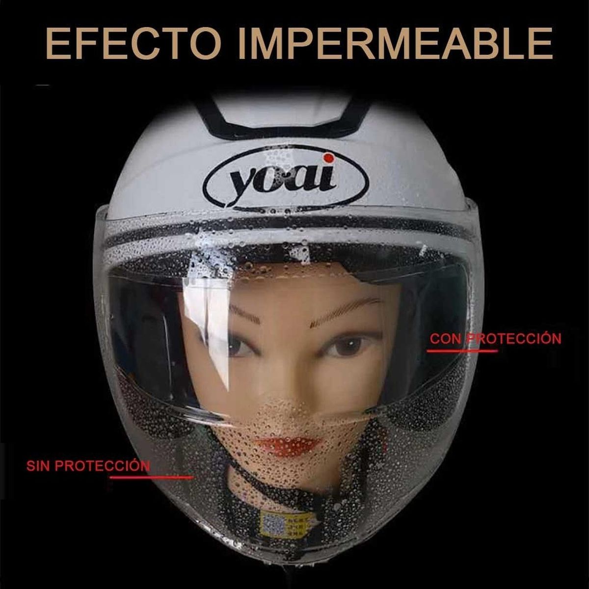 GENERICO - Lamina Impermeable Para Casco