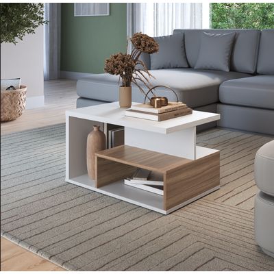 Imagen 2 del producto Mesa De Centro Emovell Blanco Castaño