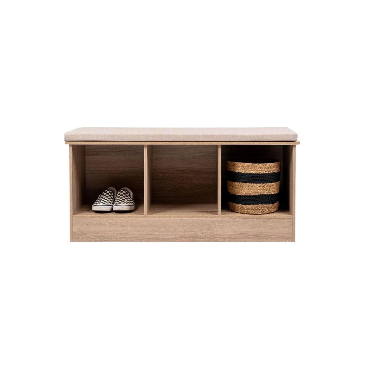 5FIVE - Banca Madera Mix 105 X 50 X 34 5Five - Beige