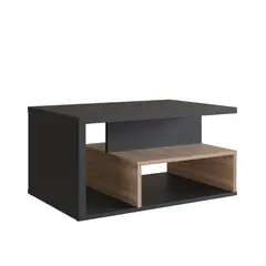 BE DESIGN - Mesa De Centro Emovell Negro Castaño
