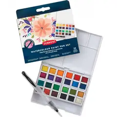 DERWENT - Set 24 Colores Acuarela en Pastillas
