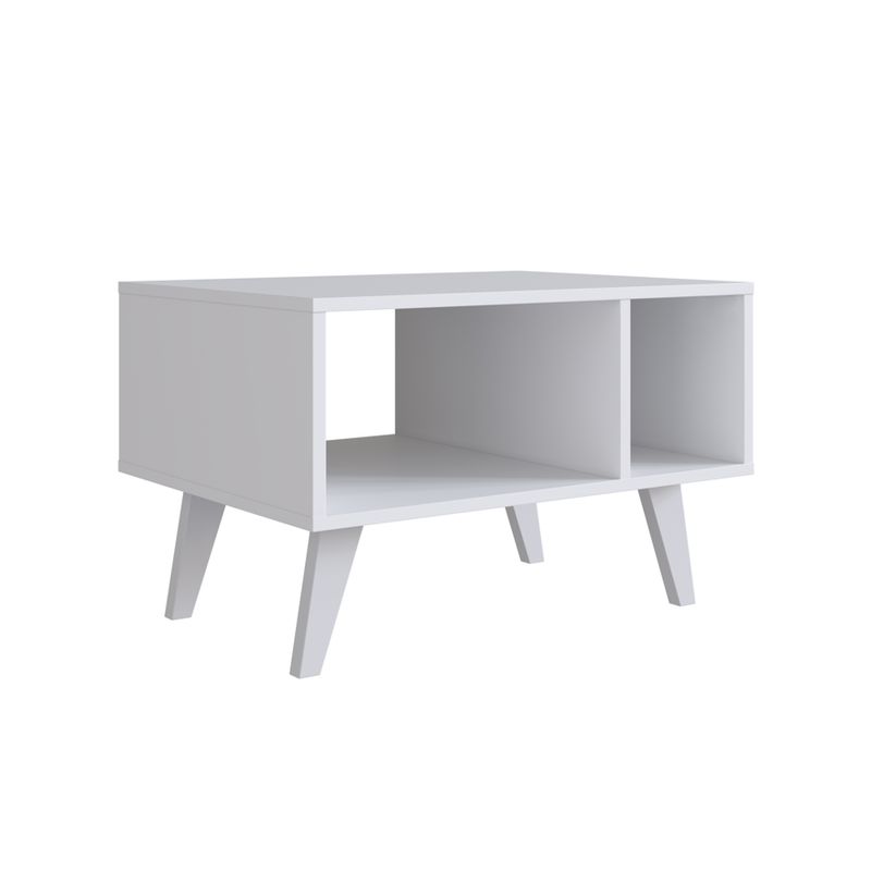 BE DESIGN - MESA DE CENTRO RETRO BLANCO EMOVELL