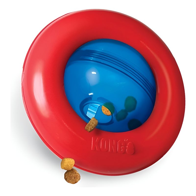 KONG - Kong Gyro Dispensador De Alimento Para Perro Talla L 16+ Kg