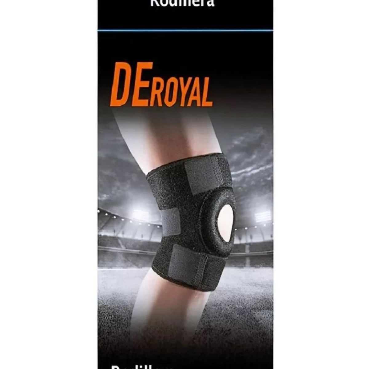 LIKE SHOP - Rodillera Estabilizadora con Orificio Central y Velcros de Sujeción