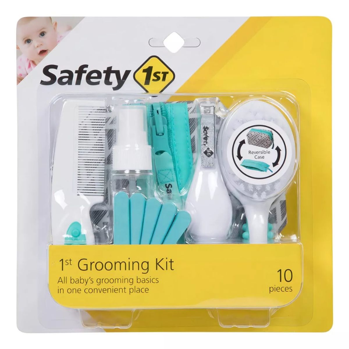SAFETY 1ST - Set de Grooming Cuidado del Bebé 10 Piezas SAFETY 1ST