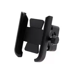 GENERICO - Soporte de manillar para bicicleta y moto anti vibración ajustable color negro