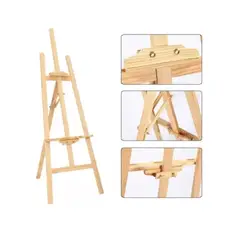 GENERICO - Atril Caballete Para Pintar De Madera Ajustable 150CM