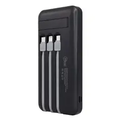 MLAB - Power Bank 10.000 Mah Con Cable Incluido 4 En 1