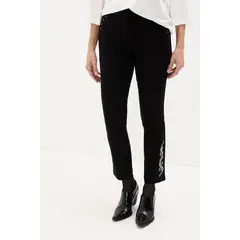 MA GRIFFE - Pantalon Negro Mujer Magriffe